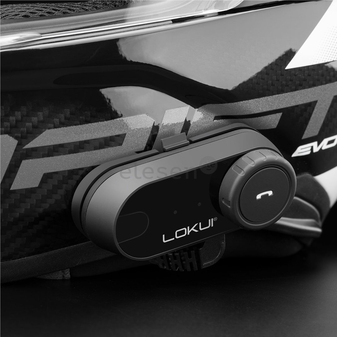 Midland Lokui K30, Bluetooth, juoda - Ryšio įranga motociklams