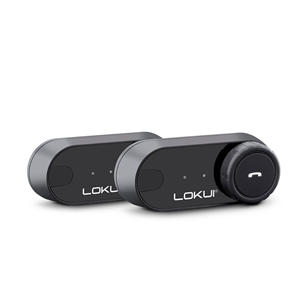 Midland Lokui K30, Bluetooth, 2 vnt., juoda - Ryšio įranga motociklams C1547.01