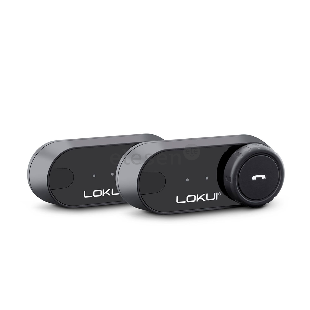 Midland Lokui K30, Bluetooth, 2 vnt., juoda - Ryšio įranga motociklams