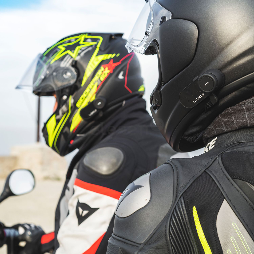 Midland Lokui K30, Bluetooth, 2 vnt., juoda - Ryšio įranga motociklams