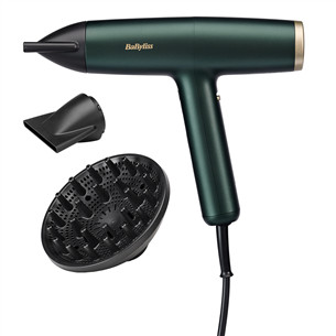 Babyliss Air Power Pro, 1700 W, žalias - Plaukų džiovintuvas D6555DE