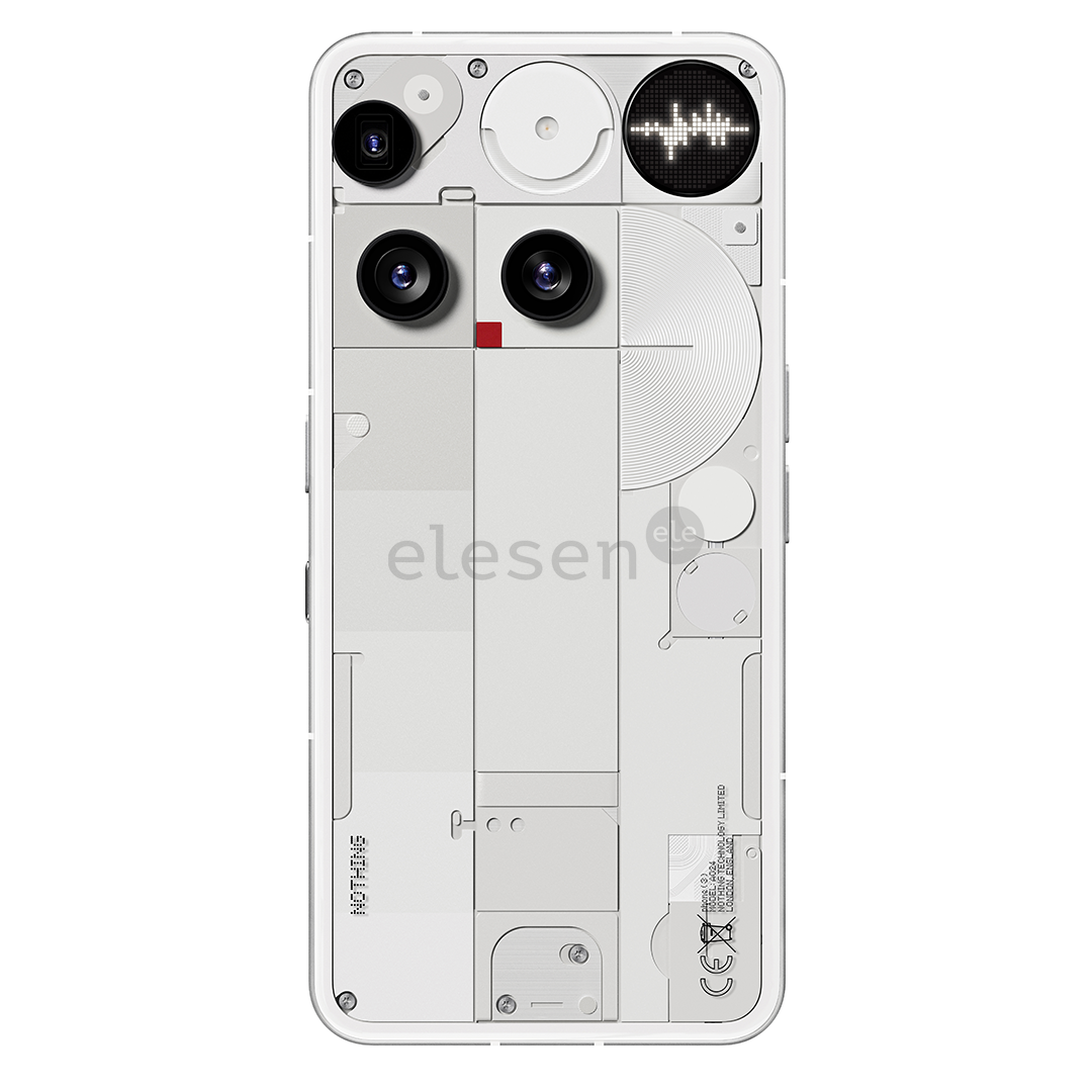 Nothing Phone (3), 16 GB, 512 GB, baltas - Išmanusis telefonas