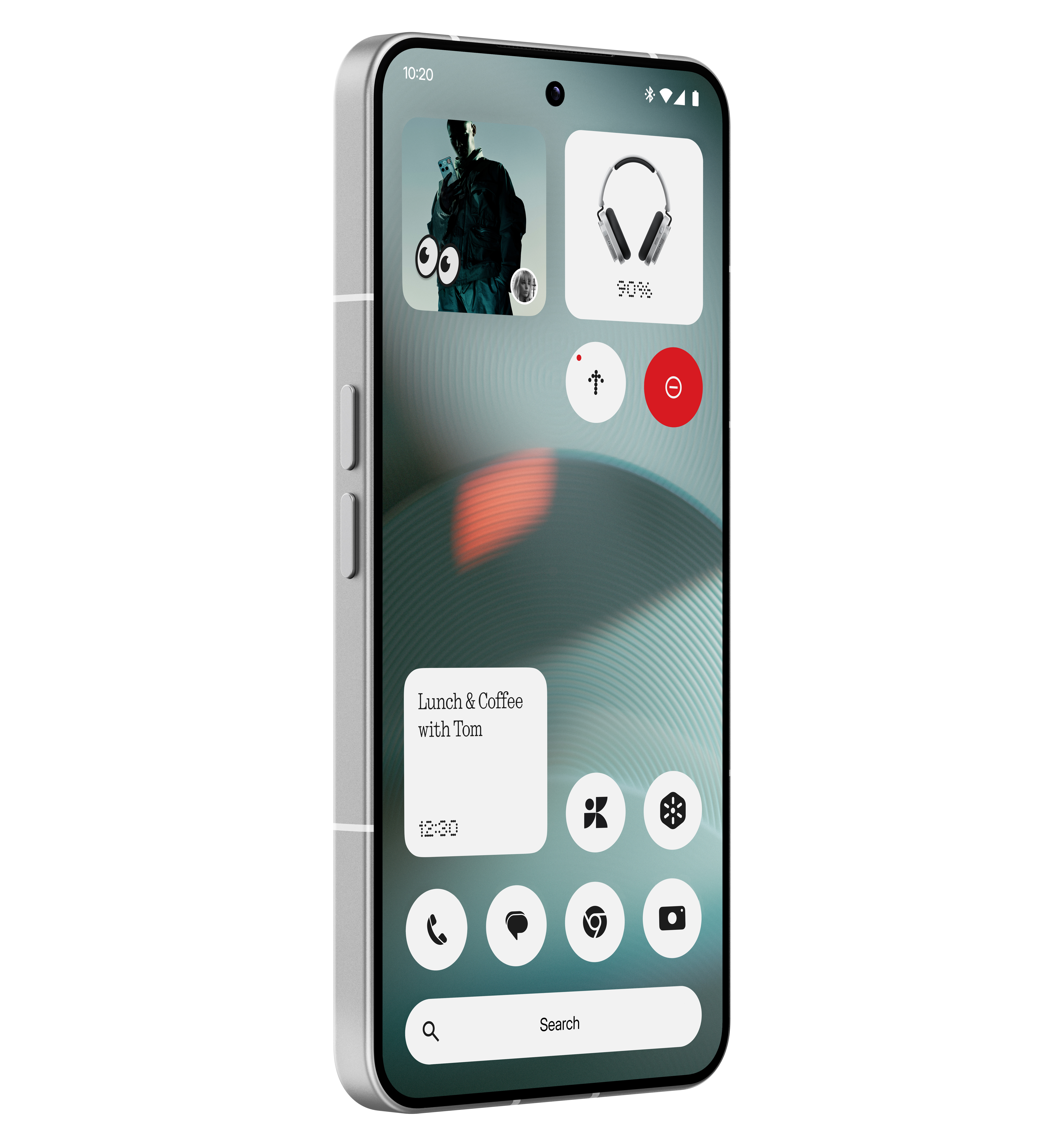 Nothing Phone (3), 16 GB, 512 GB, baltas - Išmanusis telefonas