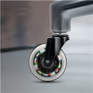 Deltaco GAM-141, 5 pcs, color - Rubber wheels for gaming chair