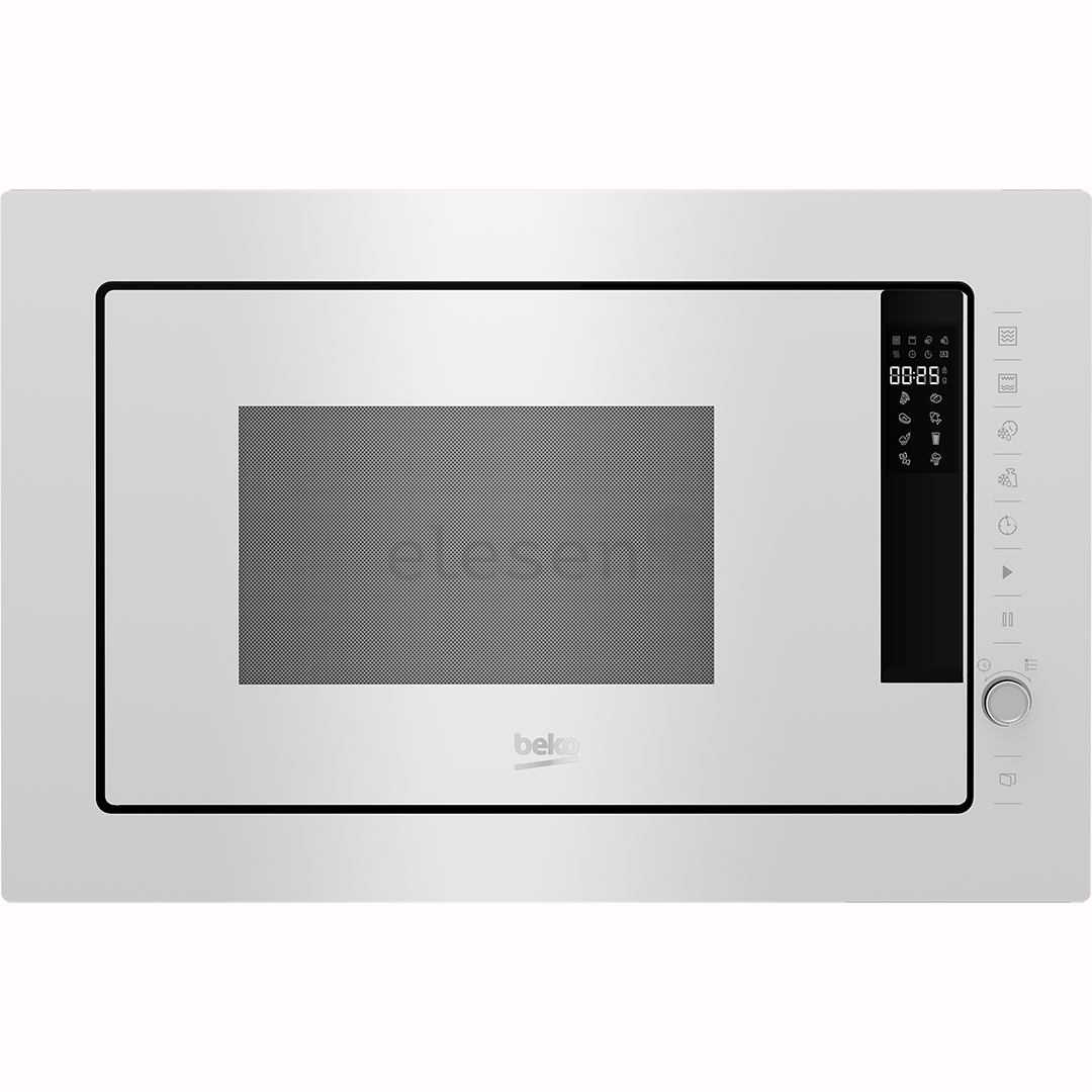 Beko, 25 L, 1450 W, balta - Įmontuojama mikrobangų krosnelė su griliu