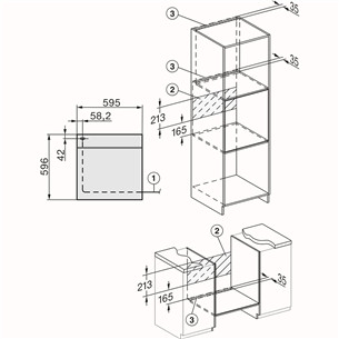 Miele, 76 L, pirolizė, juoda - Įmontuojama orkaitė
