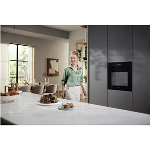 Miele, 76 L, pirolizė, juoda - Įmontuojama orkaitė