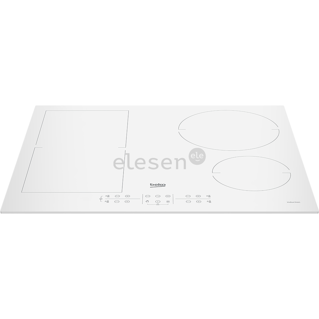 Beko, plotis 58 cm, balta - Įmontuojama indukcinė kaitlentė