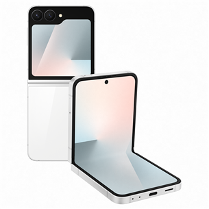 Samsung Galaxy Flip7 FE, 8 GB, 128 GB, baltas - Išmanusis telefonas SM-F761BZWGEUE
