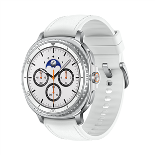 Samsung Watch8 Classic, 46 mm, BT, baltas - Išmanusis laikrodis