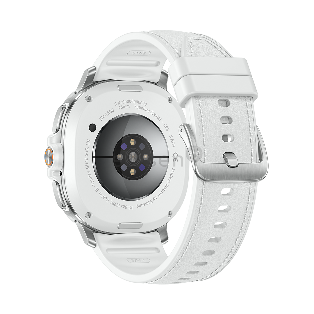 Samsung Watch8 Classic, 46 mm, BT, baltas - Išmanusis laikrodis