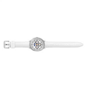 Samsung Watch8 Classic, 46 mm, BT, baltas - Išmanusis laikrodis