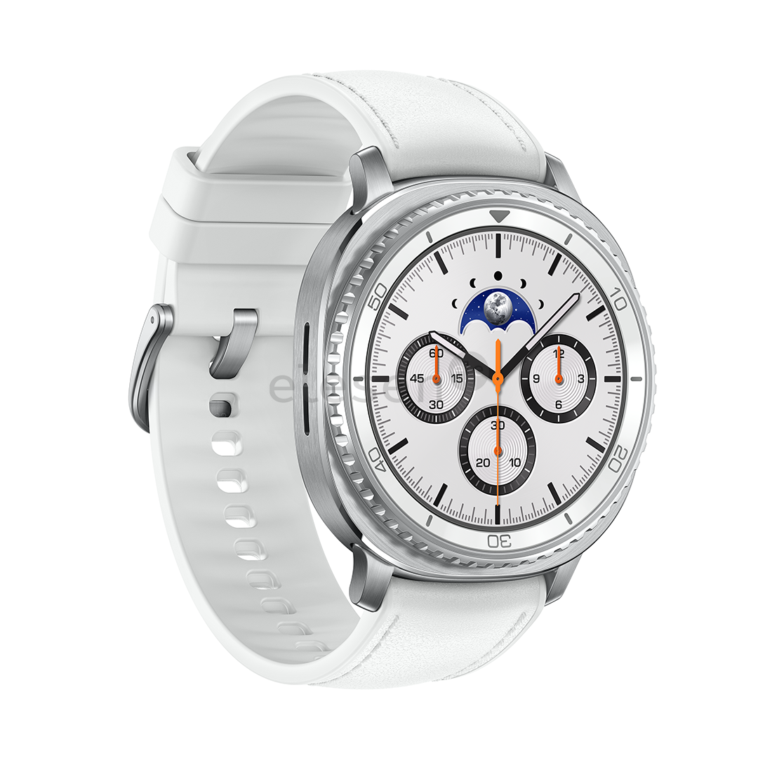 Samsung Watch8 Classic, 46 mm, LTE, baltas - Išmanusis laikrodis