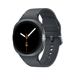 Samsung Galaxy Watch8, 40 mm, BT, grafito spalvos - Išmanusis laikrodis
