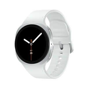 Samsung Galaxy Watch8, 40 mm, LTE, sidabro spalvos - Išmanusis laikrodis