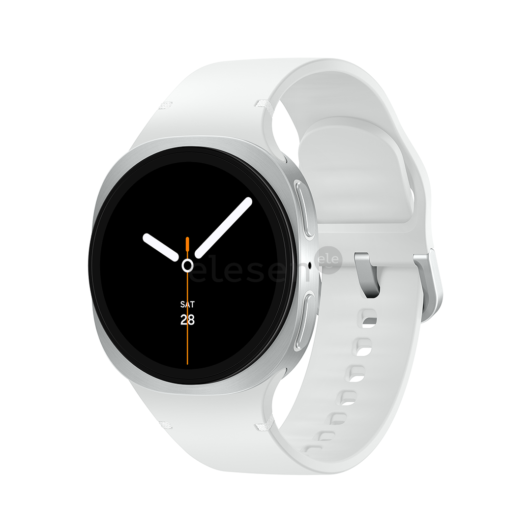 Samsung Galaxy Watch8, 40 mm, LTE, sidabro spalvos - Išmanusis laikrodis