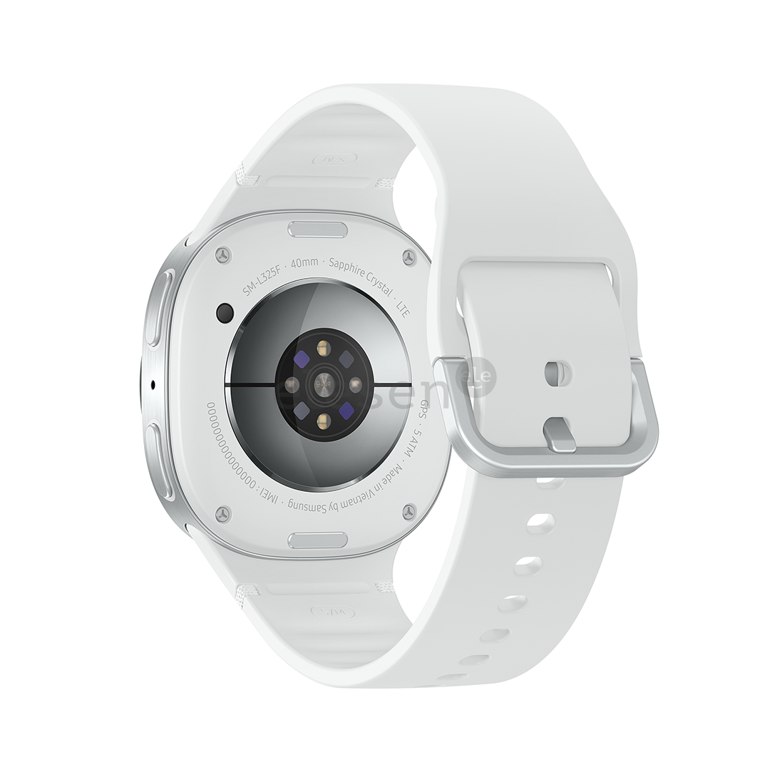 Samsung Galaxy Watch8, 40 mm, LTE, sidabro spalvos - Išmanusis laikrodis