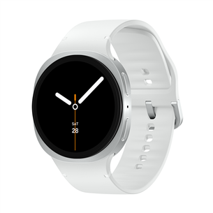 Samsung Galaxy Watch8, 44 mm, BT, sidabro spalvos - Išmanusis laikrodis