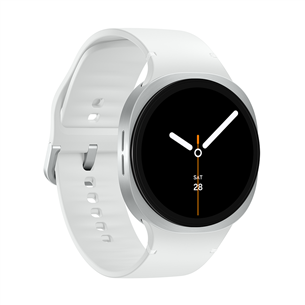 Samsung Galaxy Watch8, 44 mm, BT, sidabro spalvos - Išmanusis laikrodis