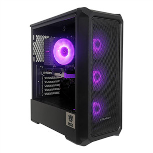 Intop Gaming, Intel i5, 32 GB, 1 TB, RTX 5060, juodas - Stacionarus kompiuteris