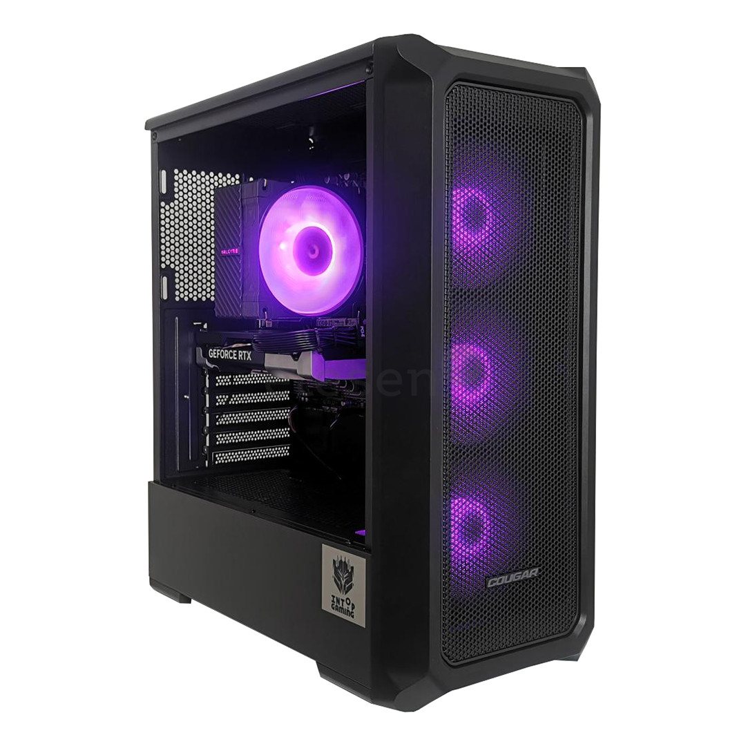 Intop Gaming, Intel i5, 32 GB, 1 TB, RTX 5060, juodas - Stacionarus kompiuteris