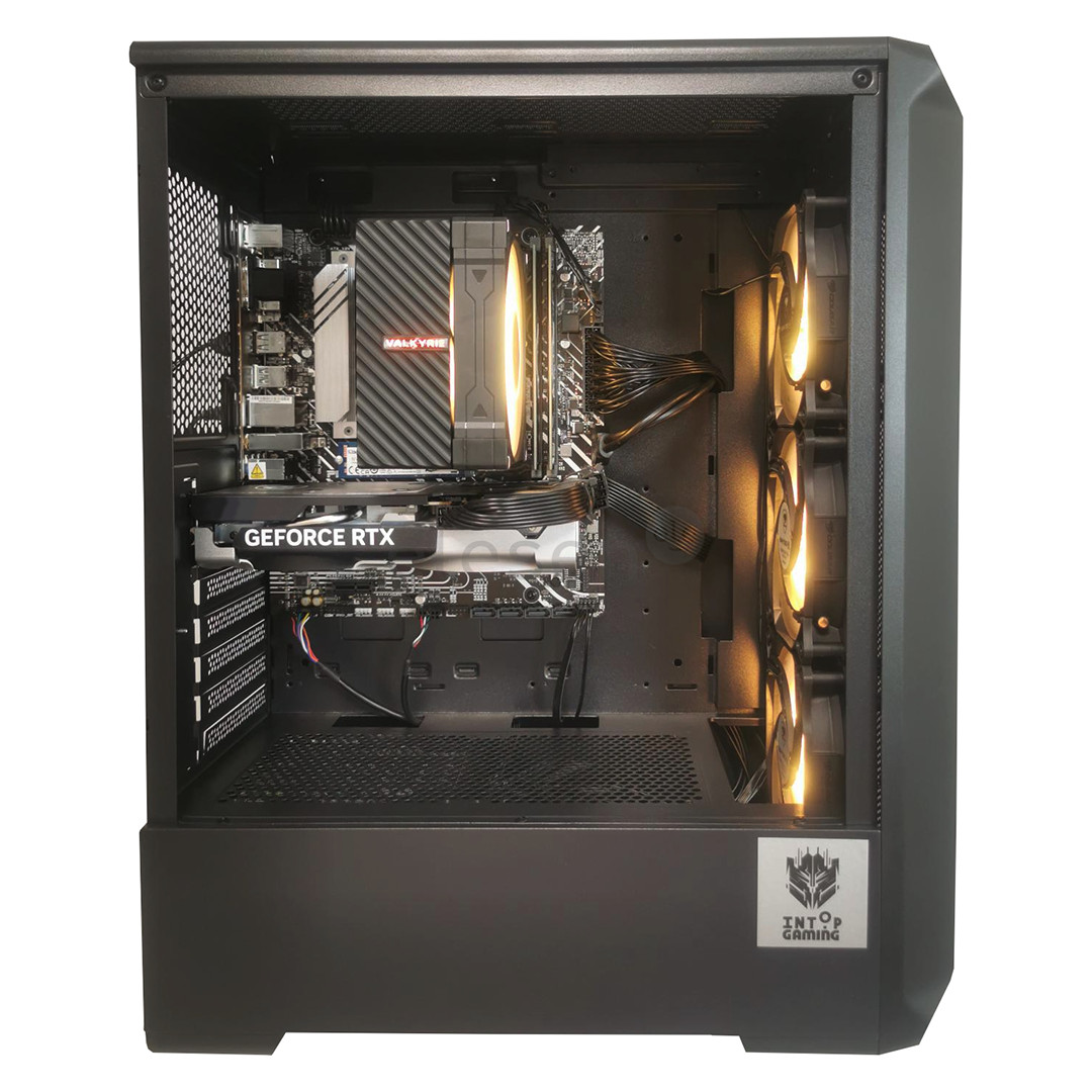 Intop Gaming, Intel i5, 32 GB, 1 TB, RTX 5060, juodas - Stacionarus kompiuteris