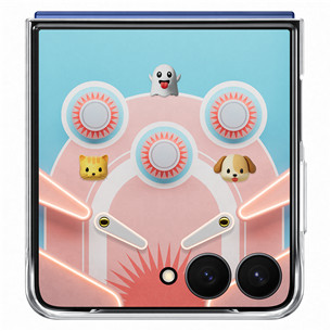 Samsung Flipsuit Case, Galaxy Flip7, skaidrus - Dėklas