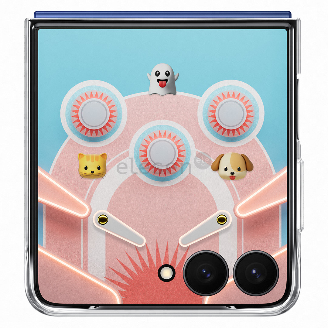 Samsung Flipsuit Case, Galaxy Flip7, skaidrus - Dėklas