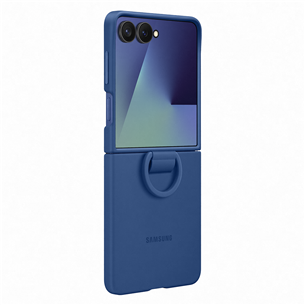 Samsung Silicone case, Galaxy Flip7, mėlynas - Dėklas
