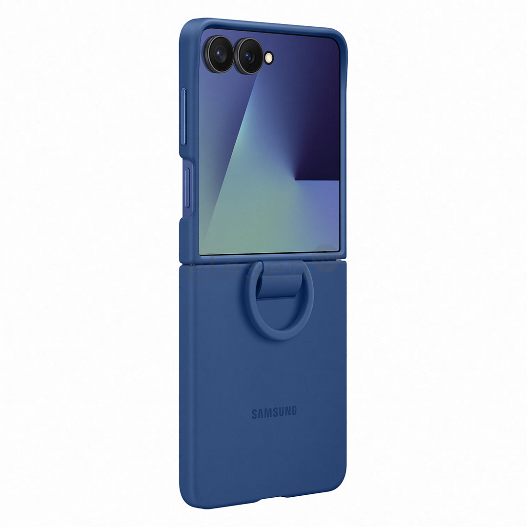 Samsung Silicone case, Galaxy Flip7, mėlynas - Dėklas