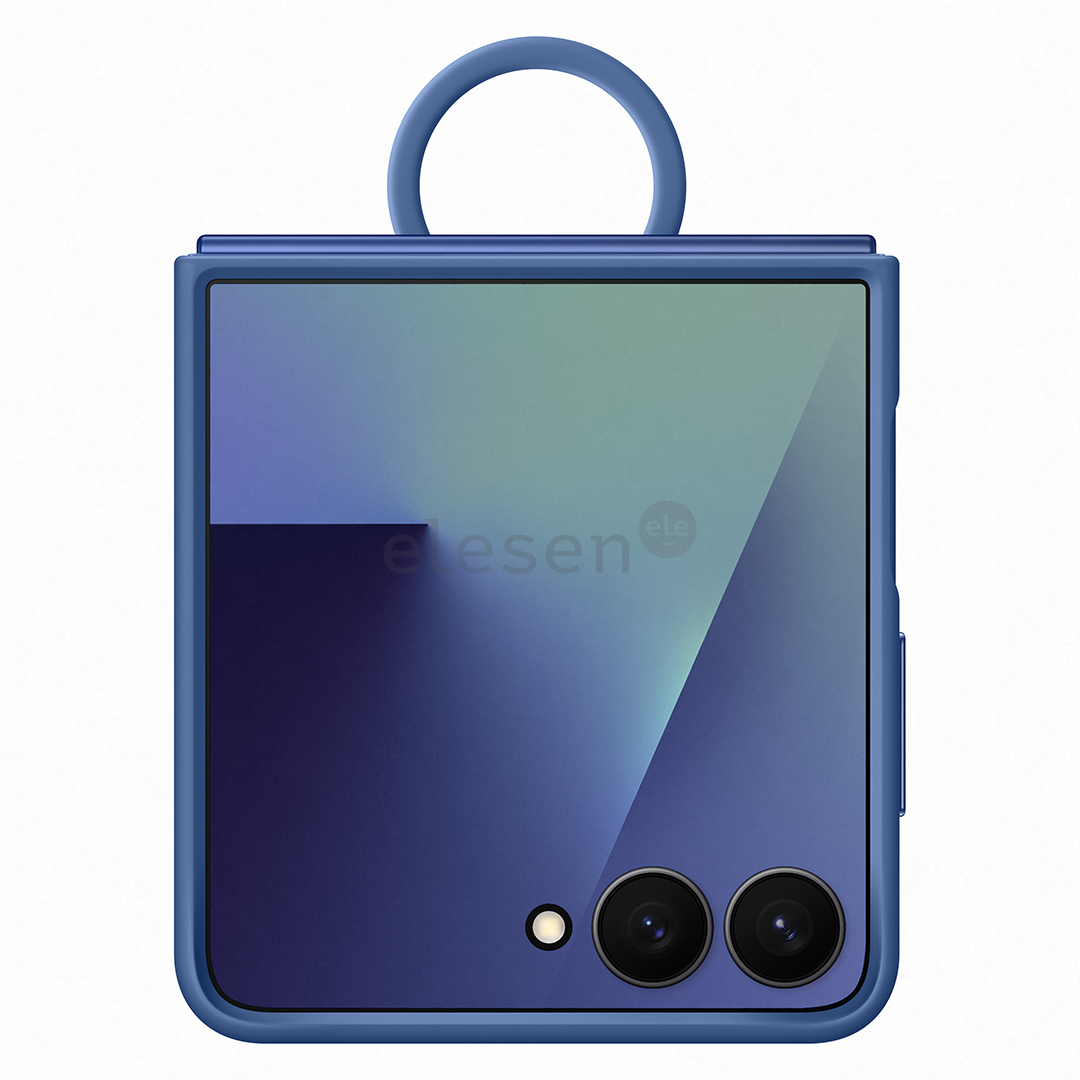 Samsung Silicone case, Galaxy Flip7, mėlynas - Dėklas