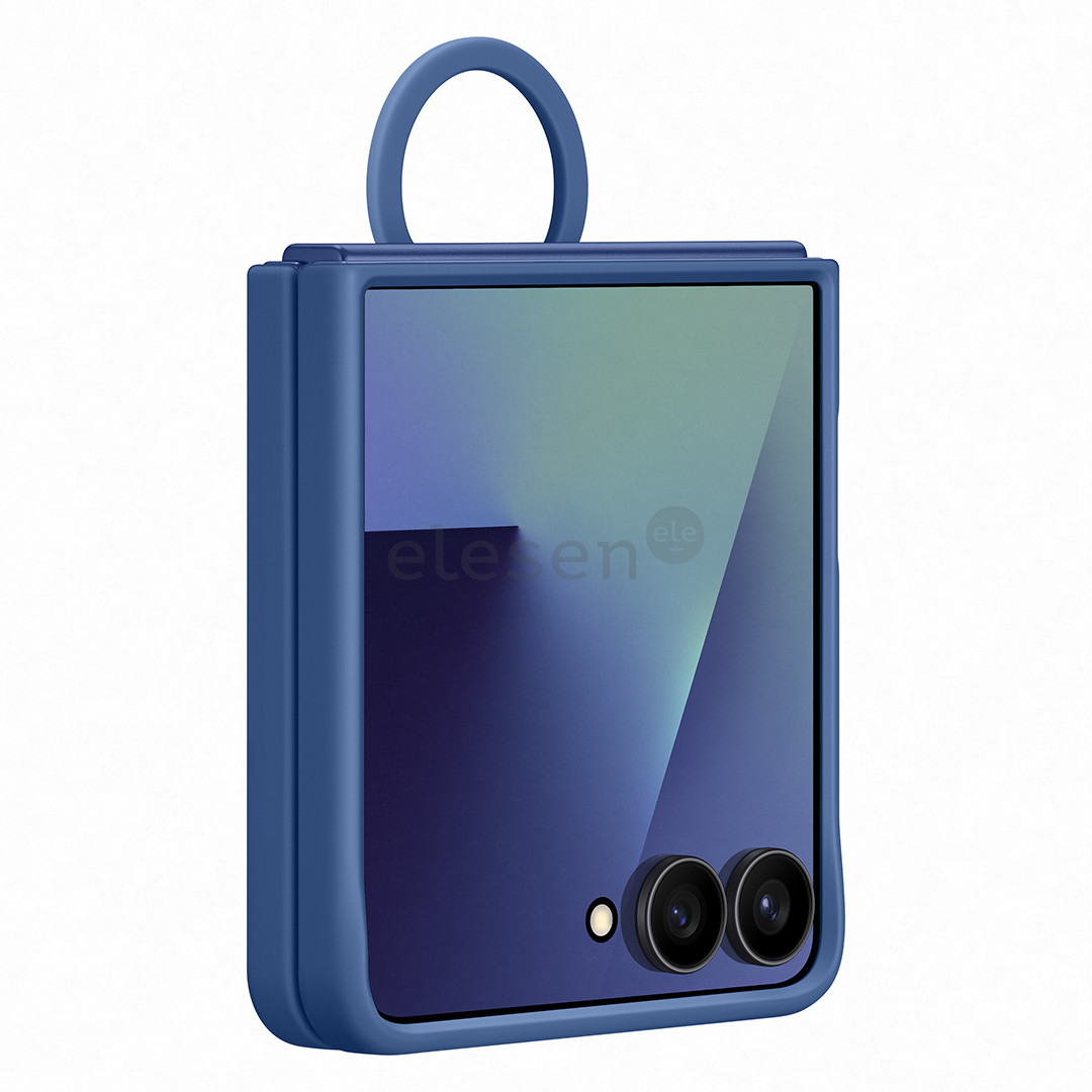 Samsung Silicone case, Galaxy Flip7, mėlynas - Dėklas