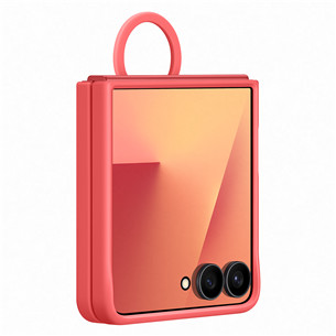 Samsung Silicone case, Galaxy Flip7, raudonas - Dėklas