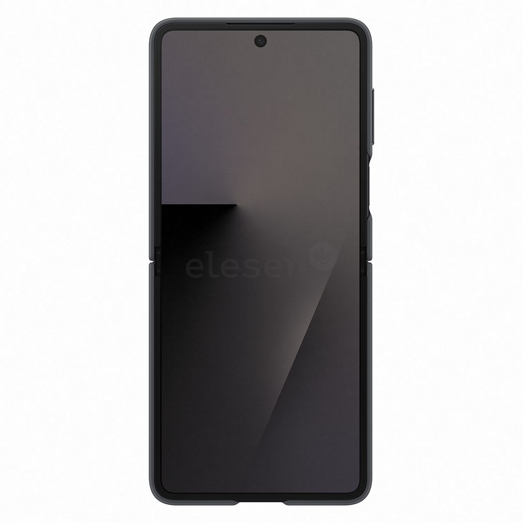 Samsung Silicone case, Galaxy Flip7, black - Case