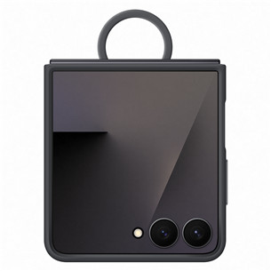 Samsung Silicone case, Galaxy Flip7, black - Case