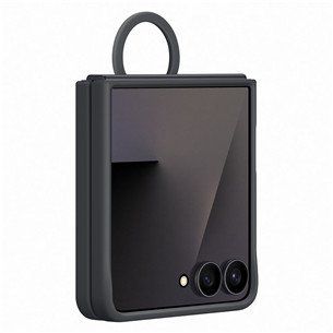 Samsung Silicone case, Galaxy Flip7, black - Case