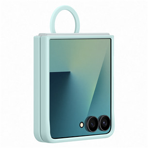 Samsung Silicone case, Galaxy Flip7, šviesiai žalias - Dėklas