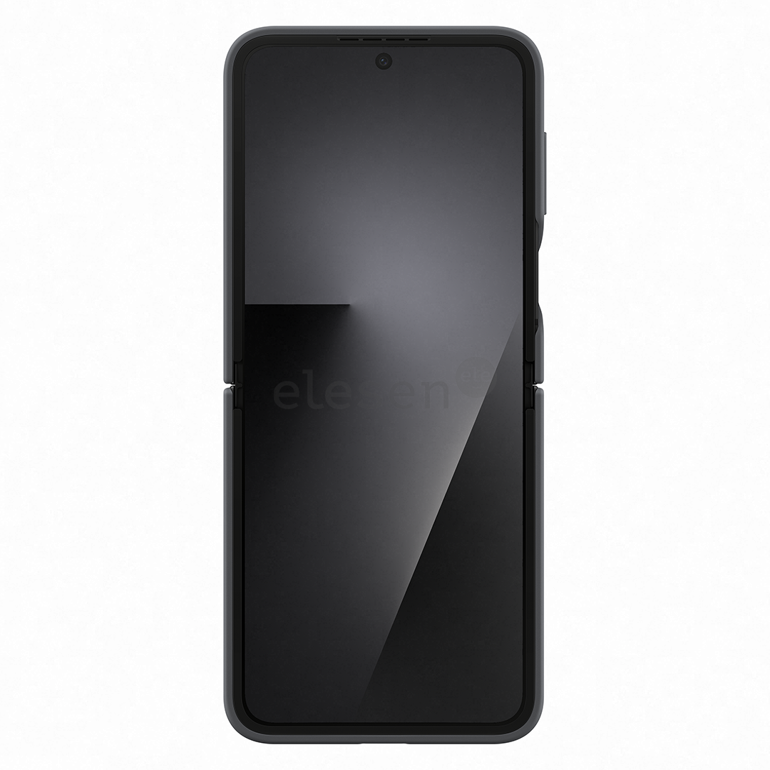 Samsung Silicone case, Galaxy Flip7 FE, juodas - Dėklas