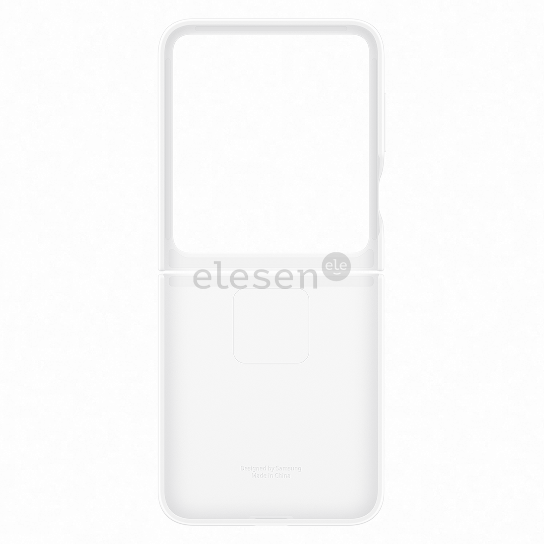 Samsung Silicone case, Galaxy Flip7 FE, white - Case