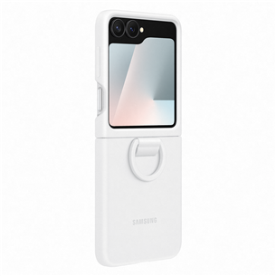 Samsung Silicone case, Galaxy Flip7 FE, white - Case