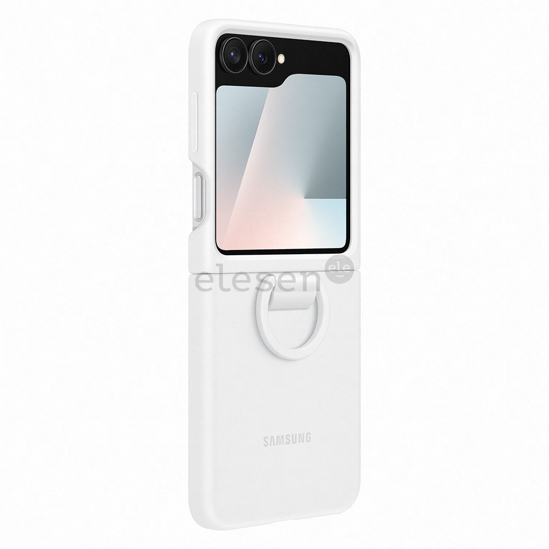 Samsung Silicone case, Galaxy Flip7 FE, white - Case