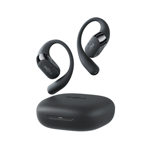 Shokz Open Fit 2, juodos - Belaidės ausinės T920-ST-BK