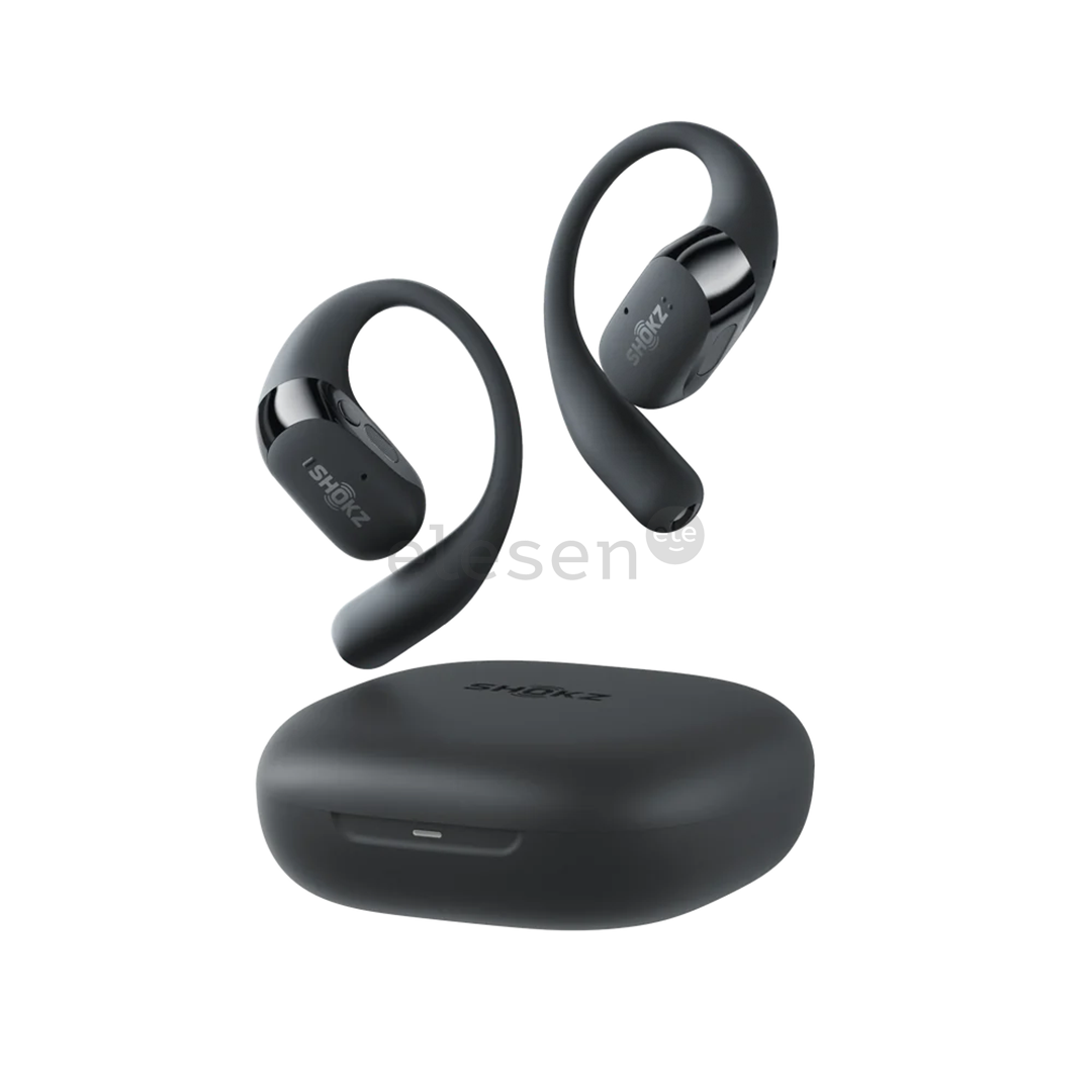 Shokz Open Fit 2, juodos - Belaidės ausinės