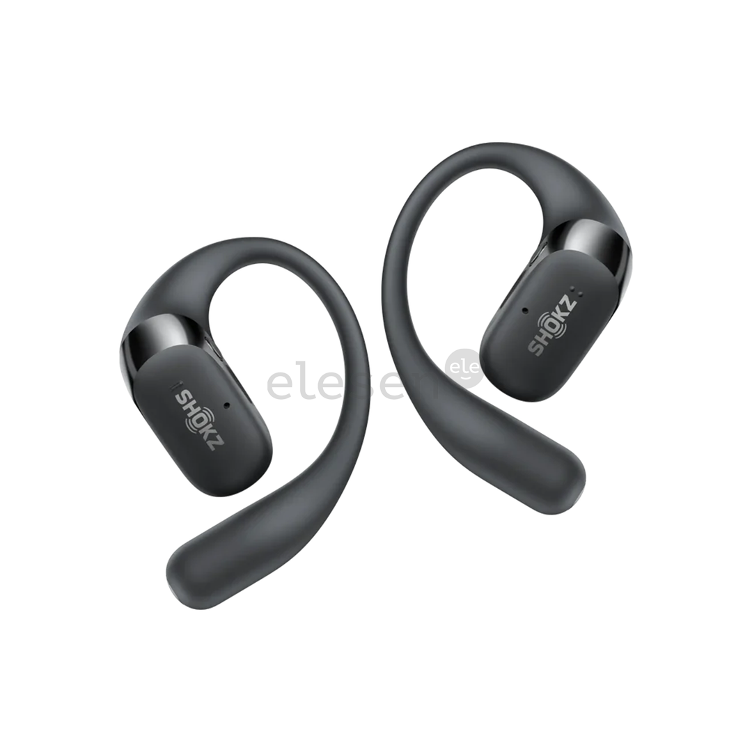 Shokz Open Fit 2, juodos - Belaidės ausinės