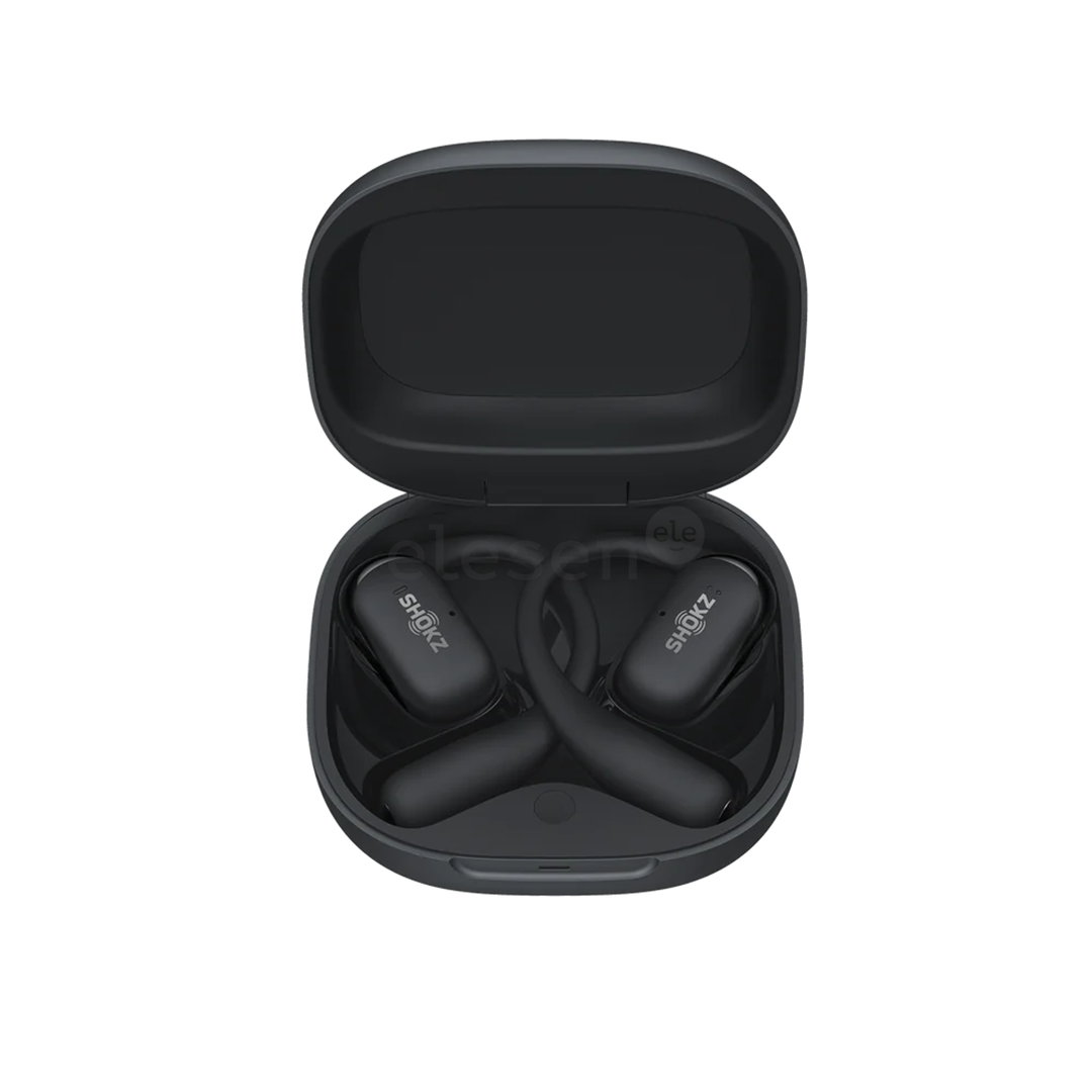 Shokz Open Fit 2, juodos - Belaidės ausinės