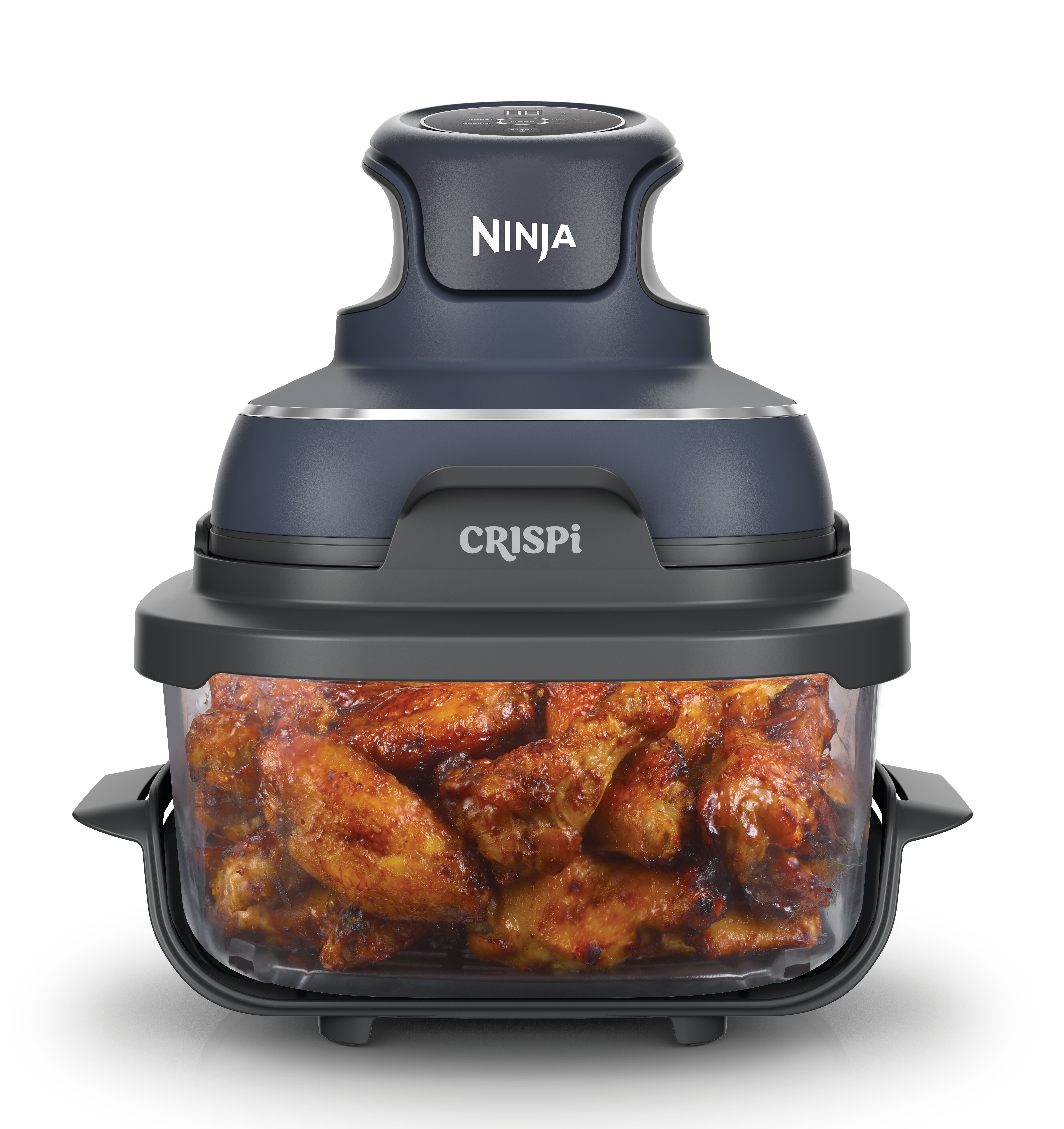 Ninja CRISPi 4 в 1, 1700 Вт, 3,8 л, синий - Портативный аэрогриль