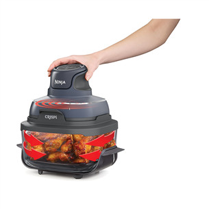 Ninja CRISPi 4 в 1, 1700 Вт, 3,8 л, синий - Портативный аэрогриль