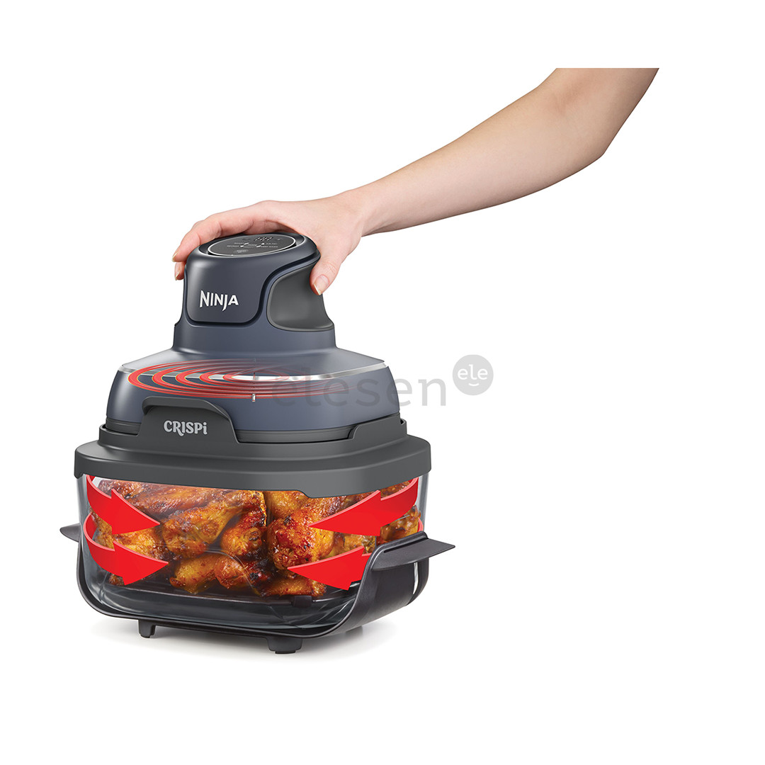 Ninja CRISPi 4 в 1, 1700 Вт, 3,8 л, синий - Портативный аэрогриль