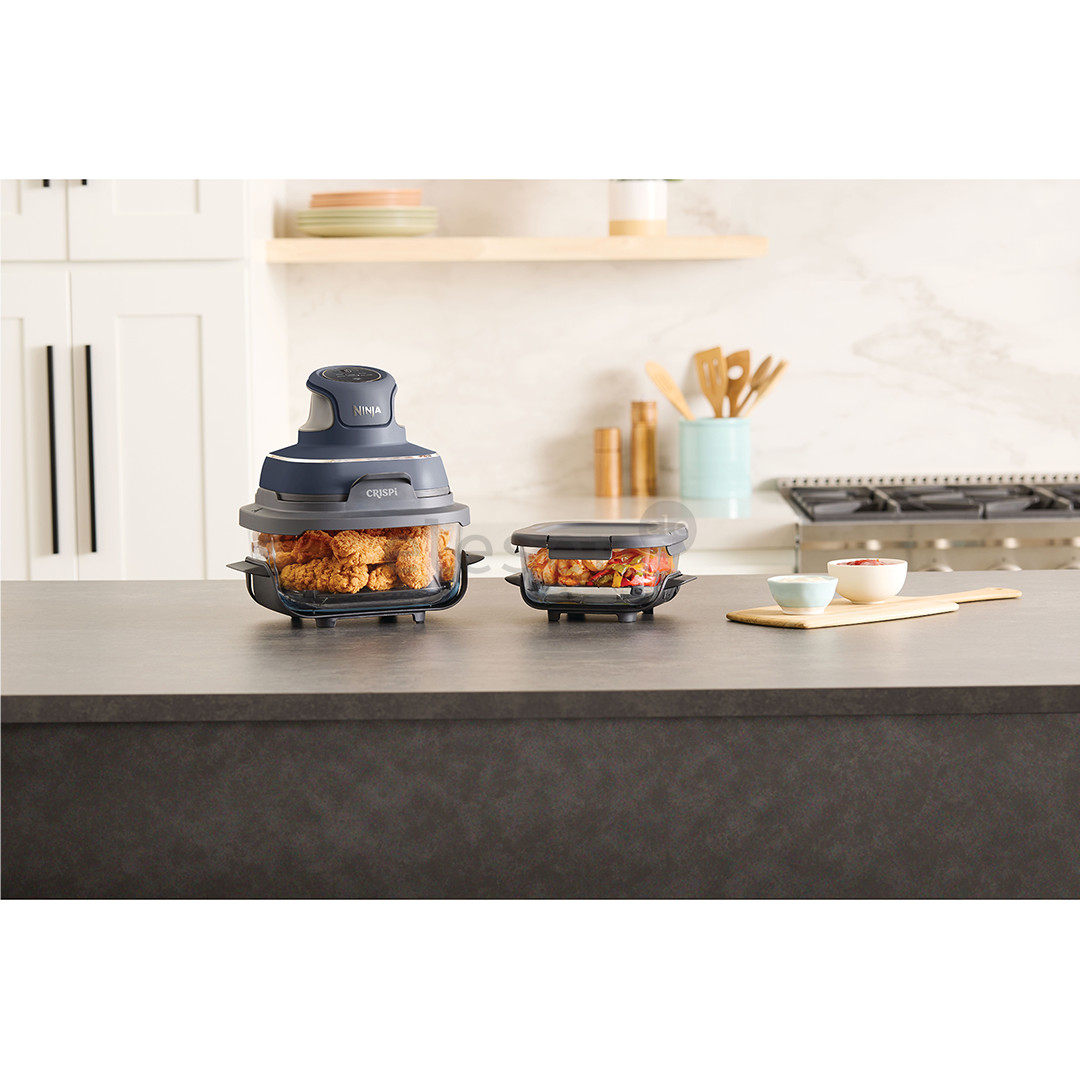 Ninja CRISPi 4 в 1, 1700 Вт, 3,8 л, синий - Портативный аэрогриль