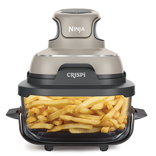 Ninja CRISPi 4-in-1, 1700 W, 3.8 L, smėlio spalvos - Nešiojama karšto oro gruzdintuvė